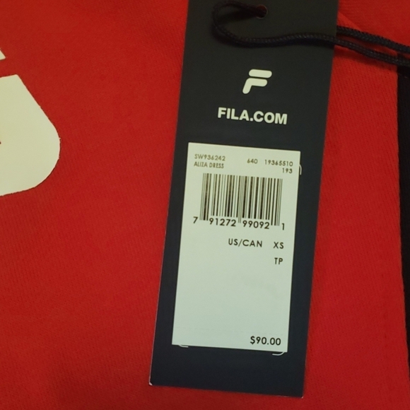 Womens XS Fila Dress​ - Picture 5 of 6